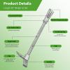 30" Halligan Bar, High-Precision Carbon Steel Construction, Halligan Tool for Fire Rescue view 2