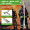30" Halligan Bar, High-Precision Carbon Steel Construction, Halligan Tool for Fire Rescue view 3