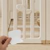 12 Pcs Furniture Wall Anchors No Drill Anti Tip ABS White for Cabinet Shelf view 4