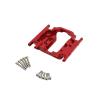 FWEPAT Metal Upgrade Remote Control Car Wave Box Base Fit for FMS FCX24M Camel Cup D90 D110 Discovery of the First Generation Range R(Red) view 1