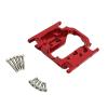 FWEPAT Metal Upgrade Remote Control Car Wave Box Base Fit for FMS FCX24M Camel Cup D90 D110 Discovery of the First Generation Range R(Red) view 2