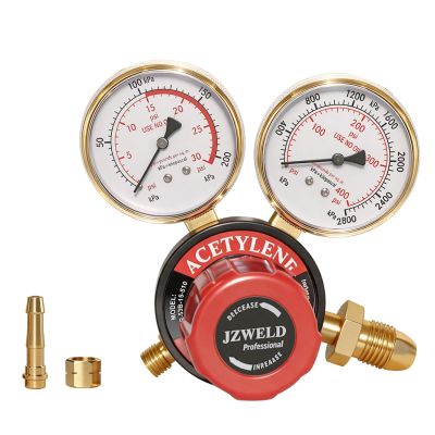 JZWELD CGA510 Acetylene Regulators,B Size