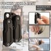 DYNAAGE Metal Fidget Slider for Adults, Butterfly-Style EDC Multi-Tool (B) view 2