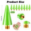 DOPENSPI 18PCS Wax Replacement Head Tips, Wax Pencil Tips view 3