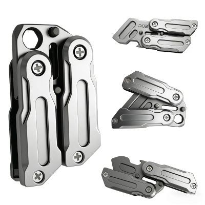 DYNAAGE Metal Fidget Slider for Adults, Butterfly-Style EDC Multi-Tool (S)