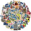 50Pcs Fallout Stickers, Cool Cartoon Game Waterproof Vinyl Decal for Adult Teen Girl Kids Laptop Travel Case Phone Bike Water Bottle Guitar Computer Skateboard Notebook Scrapbook view 1