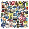 50Pcs Fallout Stickers, Cool Cartoon Game Waterproof Vinyl Decal for Adult Teen Girl Kids Laptop Travel Case Phone Bike Water Bottle Guitar Computer Skateboard Notebook Scrapbook view 2