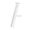 BCOATH 8pcs Dustpan Rubber Edge Strips Replacement Soft Lip Accessories 26cm for Home and Commercial Cleaning Waste Shovel Repair Parts view 2