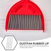 BCOATH 8pcs Dustpan Rubber Edge Strips Replacement Soft Lip Accessories 26cm for Home and Commercial Cleaning Waste Shovel Repair Parts view 4