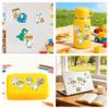 Nakamukaku 50Pcs Kids Cartoon Stickers Waterproof Decorative Stickers for Phones, Laptops, Guitars, and Water Bottles. (Cute Goose, Reusable) view 2