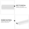8pcs Rubber Dustpan Replacement Lip Strip for Household Cleaning view 4