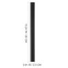 Dustpan Edge Strip 8pcs Rubber Replacement Lip for Dust Pan view 2