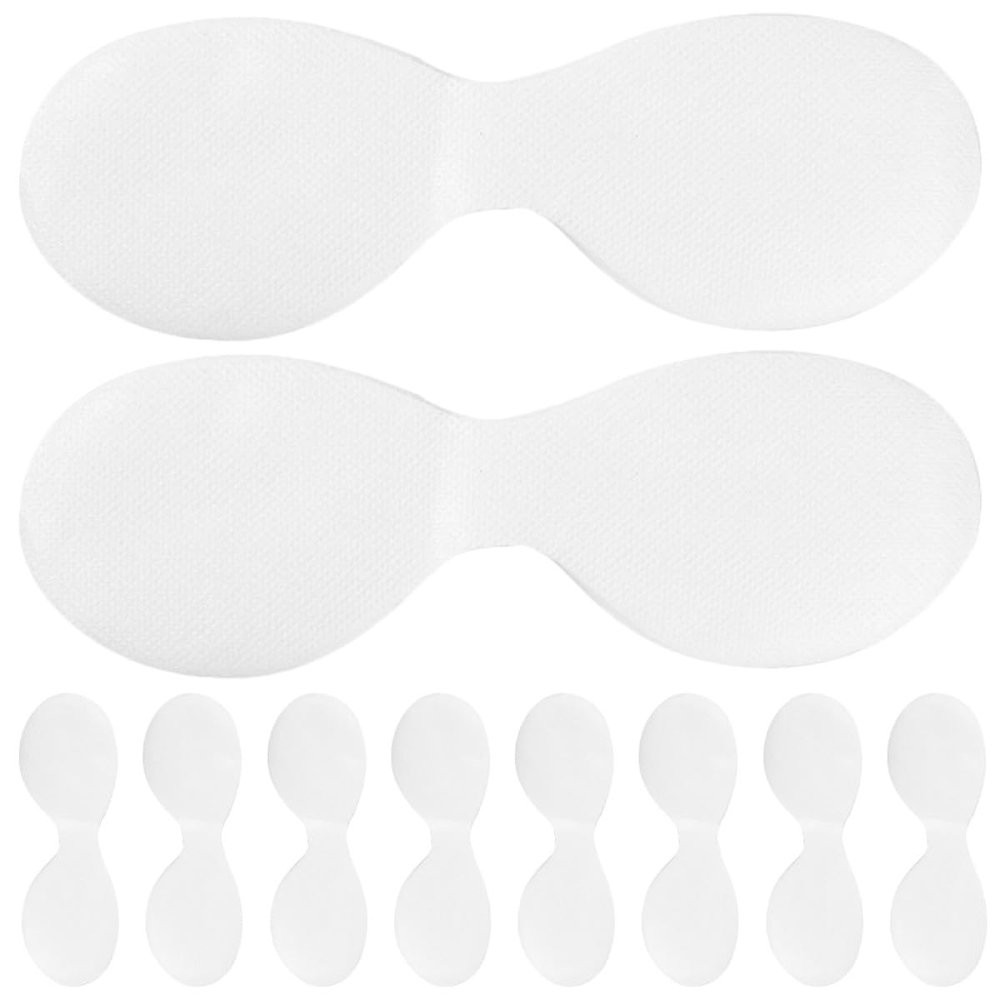 Garneck 100 Sheets Disposable Non Woven Eye Mask Paper for Spa DIY Care