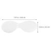 Garneck 100 Sheets Disposable Non Woven Eye Mask Paper for Spa DIY Care view 2