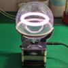 Arc Reactor Plasma Ring Ball, Inert Gas Xenon Neon Globe Plasma Sphere Light, Sci-Fi Energy Lamp STEM Desk Display Decor (130mm) view 2