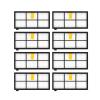 Compatible for Roomba 800 900 Series 850 857 860 861 866 870 880 890 960 980 981 985,Filter Vacuum Part(8pcs) view 1