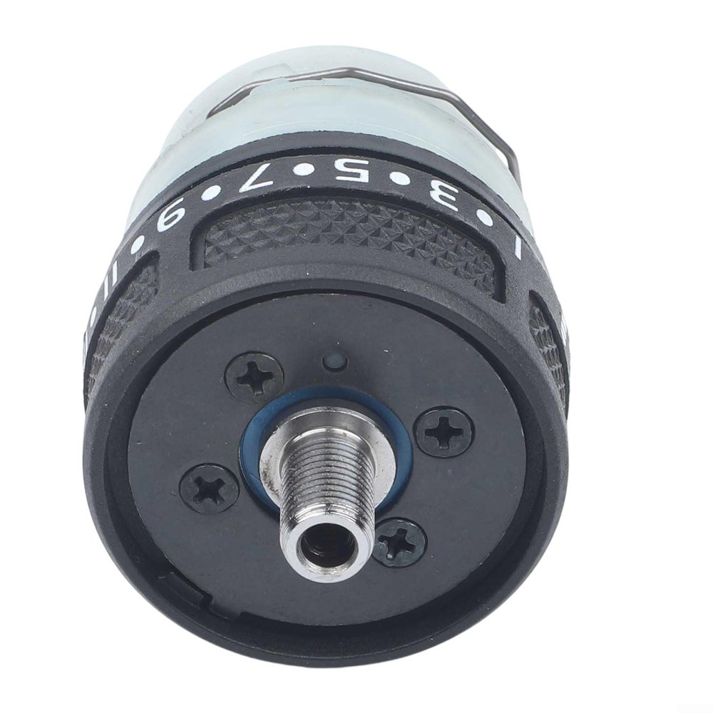 Brushless Dual Self-Lock 13 Teeth Metal Plastic Compatible with 16.8V 21V Cordless Electric Drill Electric Screwdriver Replacement Black Easy Installation