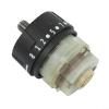 Brushless Dual Self-Lock 13 Teeth Metal Plastic Compatible with 16.8V 21V Cordless Electric Drill Electric Screwdriver Replacement Black Easy Installation view 2