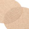 CORHAD 2pcs Eye Protection Anti-Glare Lamp Shade Cover, Small Brown Yellow Linen Ceiling Light Diffuser for Nursery Soft Light, LED Downlight Diffuser for Home and Room view 2