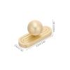 NULYLU Retro Cabinet Drawer Pull Handles with 32mm Backplate, Zinc Alloy Antique Style Knobs for Kitchen, Bedroom, and Furniture Upgrade 2pcs Set view 2