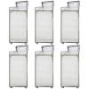 Fixbetter 6 Replacement HEPA Filters for DREAME X60 Max Ultra Complete / X60 Ultra Robot Vacuum Accessories view 1