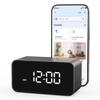 MarPanCam 2K Wireless Clock Camera with Motion Detection, 2.4G&5G WiFi, Mobile App Control, Home Security view 1