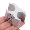 Aluminum Alloy Pipe Clamps Black for Wheelchair Accessories, 2pcs view 4