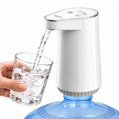Water Pump for 5 Gallon jug, with 3 Modes One-Touch Electric Water Pump, USB-C Rechargeable, Compact and Portable for Home, Office and Camping