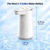 Water Pump for 5 Gallon jug, with 3 Modes One-Touch Electric Water Pump, USB-C Rechargeable, Compact and Portable for Home, Office and Camping view 2