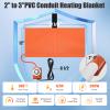 Integrated Design PVC Heat Blanket 2" to 3",5 Year Warrnaty,Heat from 195 for 3 Min to Bend,Newly Added Overheat Protection and Temperature Control,Made Silicone,Longer Service Life,120V/200W view 3