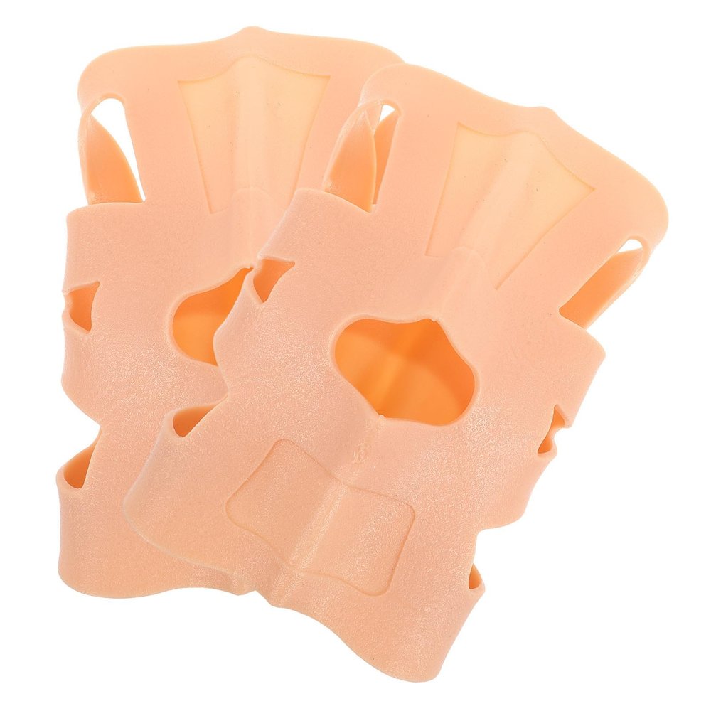 Silicone Knee Pads 1 Pair for Women Runners, Thin Invisible Support