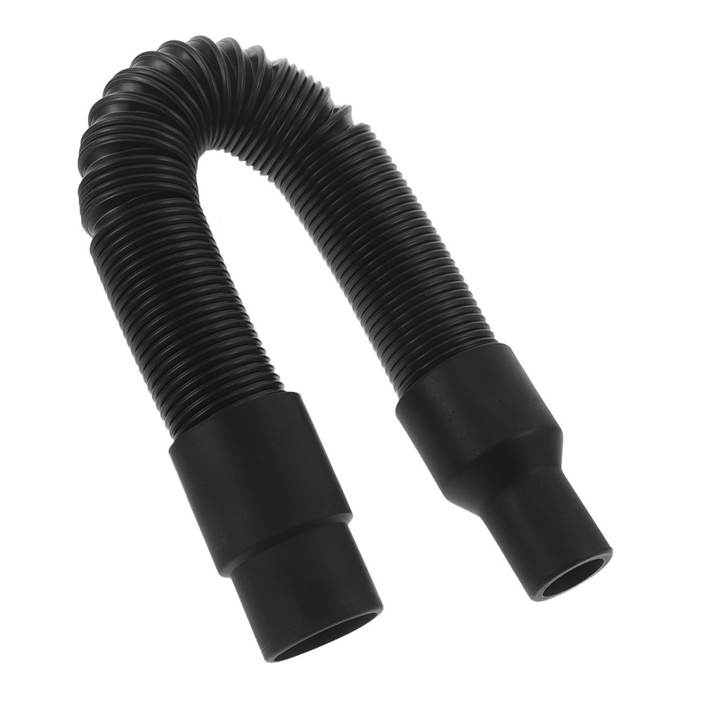 Universal Hair Steamer Hose 25 to 35mm Plastic Flexible Black