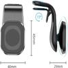 Magnetic Car Phone Mount Compatible for Kia EV6 2022 2023 2024 2025 view 2