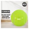 Walker Glides 12 PCS Precut Walker Tennis Balls for Furniture Legs and Floor Protection, Heavy Duty Long Lasting Felt Pad Glide Coverings view 3