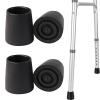 Walker Glides 8pcs Rubber Shower Chair Leg Caps Heavy Duty Grey Black Replacement Caps Feet 28mm Shower Chair Leg Cover Bath Seat Stools view 1