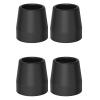Walker Glides 8pcs Rubber Shower Chair Leg Caps Heavy Duty Grey Black Replacement Caps Feet 28mm Shower Chair Leg Cover Bath Seat Stools view 2