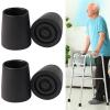 Walker Glides 8pcs Rubber Shower Chair Leg Caps Heavy Duty Grey Black Replacement Caps Feet 28mm Shower Chair Leg Cover Bath Seat Stools view 3