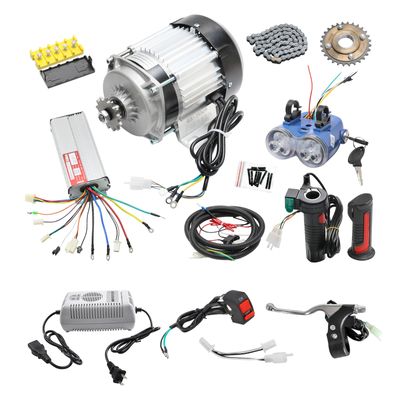 48V 800W Brushless Mid Mount Motor Controller Kit for Electric Scooter ATV