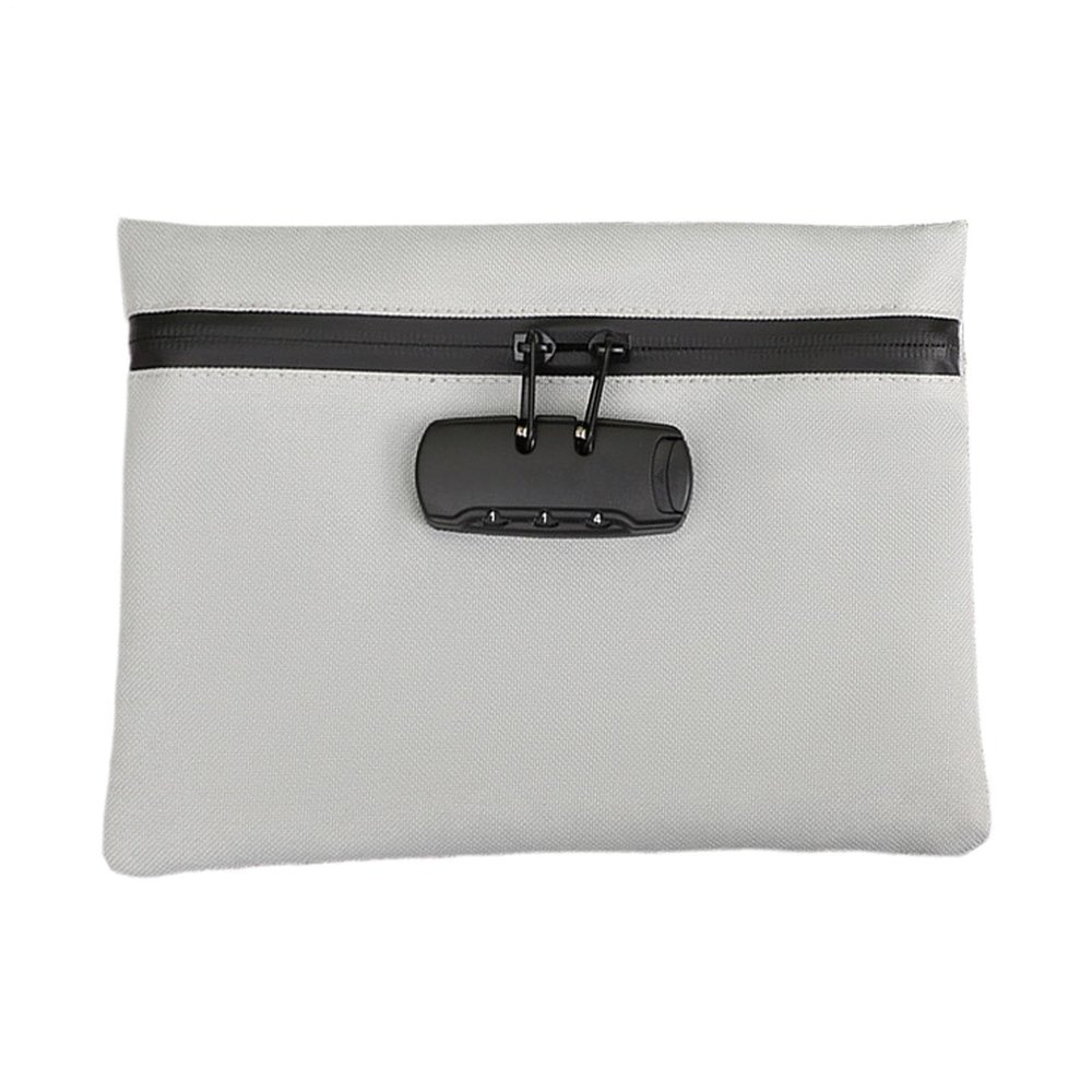 Secure Lock Bag For Storage, Money Bag With Lock, Small Waterproof Pouch