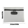 Secure Lock Bag For Storage, Money Bag With Lock, Small Waterproof Pouch view 4