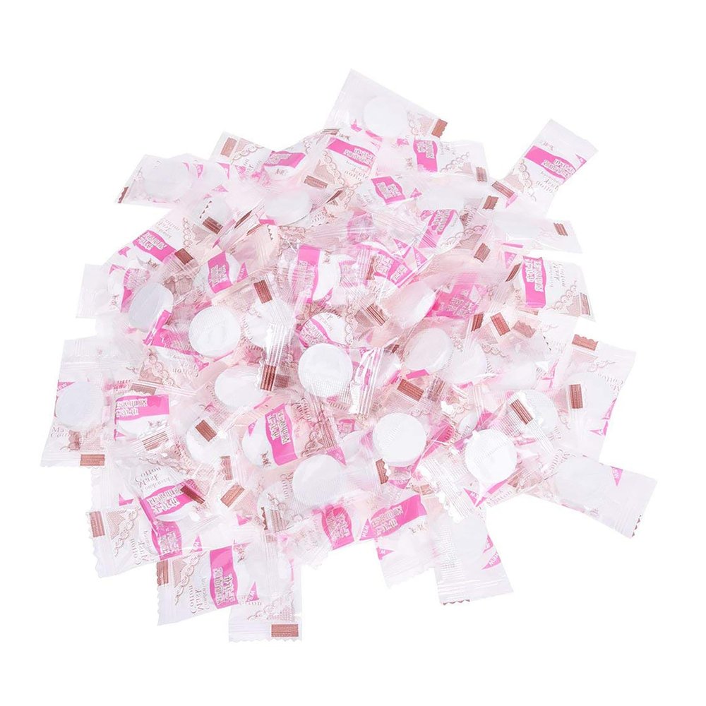 Yyksuip 100 Pcs Compressed Facial Mask Paper,DIY Face Masks Skin Care Cotton Sheet,Disposable Non-Woven Spa Towels, Suitable for daily use