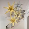 Paper Star Light Cover with Cutout Design for Romantics Ambiances Holiday Party Home Commercial Space Decorative Accent Paper Star Lampshade view 2