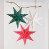Paper Star Light Cover with Cutout Design for Romantics Ambiances Holiday Party Home Commercial Space Decorative Accent Paper Star Lampshade view 4