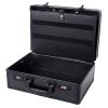 Professional Barber Case with PU Handle, Portable Hair Kit Tool Box Aluminum Organizer, Large Tool Kits Storage, Hard Travel Suitcase for Beauty Salon Makeup Hairdresser view 1