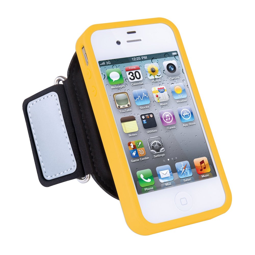 iSound Sport Pro Armband for iPhone 4/4S (Yellow/Black)