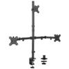 VIVO Triple LCD Monitor Desk Mount Stand Heavy Duty and Fully Adjustable, 3 Screens up to 30 inches STAND-V003T view 1