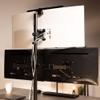 VIVO Triple LCD Monitor Desk Mount Stand Heavy Duty and Fully Adjustable, 3 Screens up to 30 inches STAND-V003T view 4