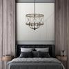 Cal Lighting FX-3685-5 Transitional Five Light Pendant from Modica Collection in Bronze / Dark Finish, 27.50x22.00x22.00, Distress Ivory/Iron view 2