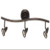 Cal Lighting SL-808-3-RU Contemporary Modern LED Pendant from Serpentine Collection in Bronze / Dark Finish, 24.75 inches view 1