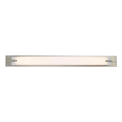 Cal Lighting LA-8602L Contemporary Modern LED Vanity from Vanity Collection in Pewter, Nickel, Silver Finish, 3.25 inches, 4.00x3.30x43.00
